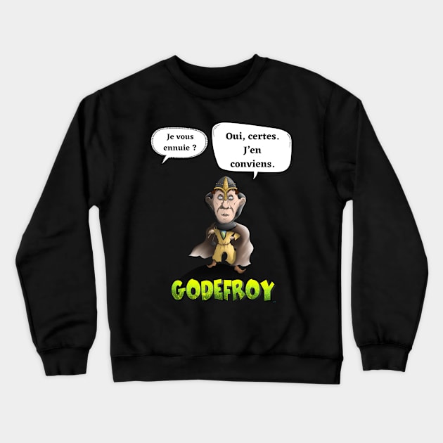 - I bore you ? - Yes, of course. I agree with that. Crewneck Sweatshirt by Panthox